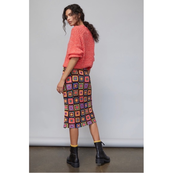 FARM Rio Kaylee Knit Midi Skirt - Picture 4 of 12